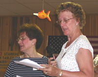 Jane Mahonski and Rose Mahosky